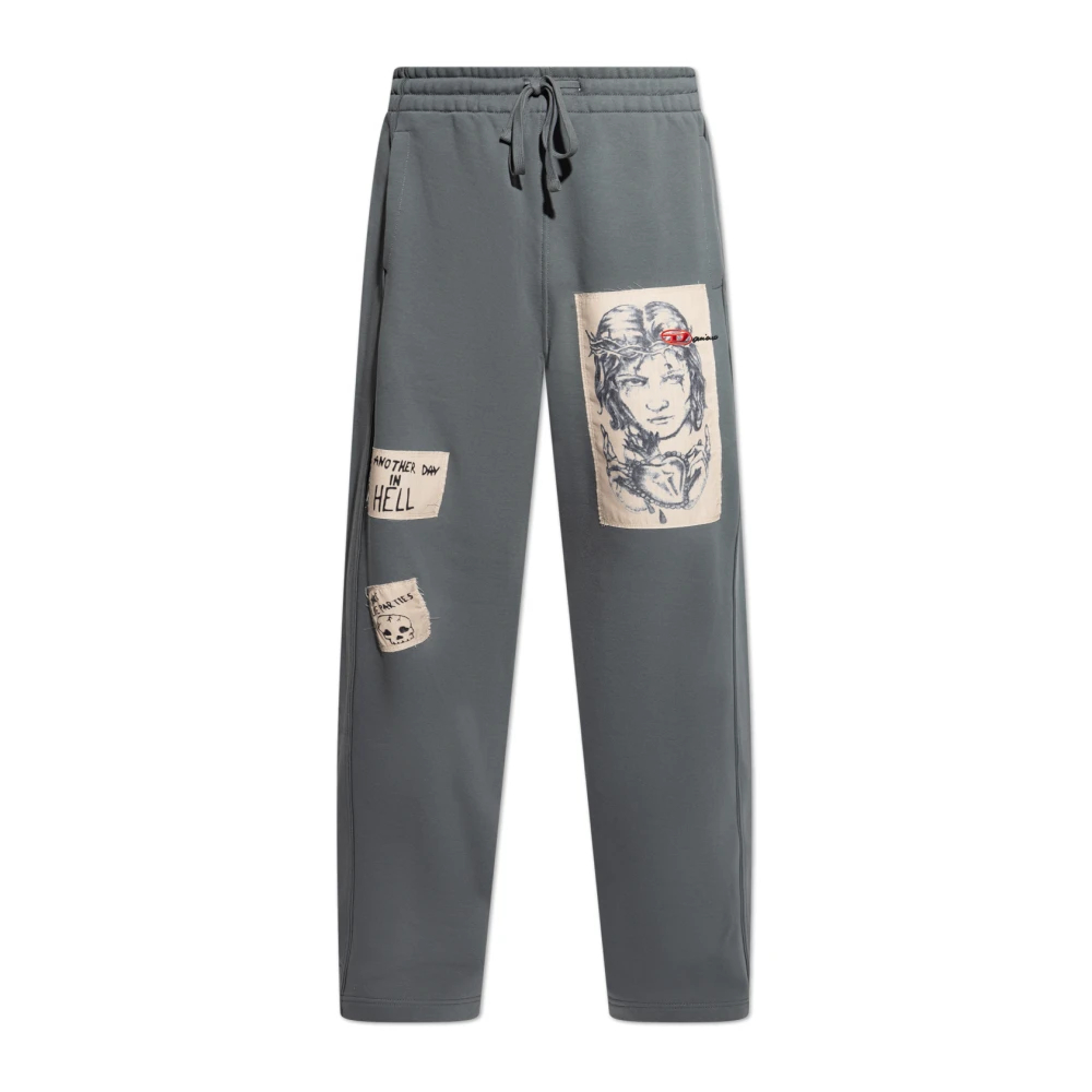 Diesel Herren Grau - P-Martyans Hosen - Trousers - L