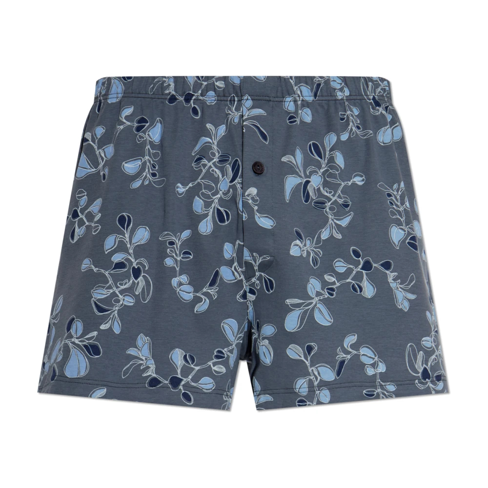 Hanro Herren Grau - Cotton Sporty Boxers - Underwear - Xl
