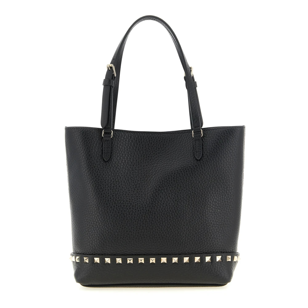 Valentino Garavani - Rockstud Small Tote Bag - Bags - Damen - Schwarzk - One Size