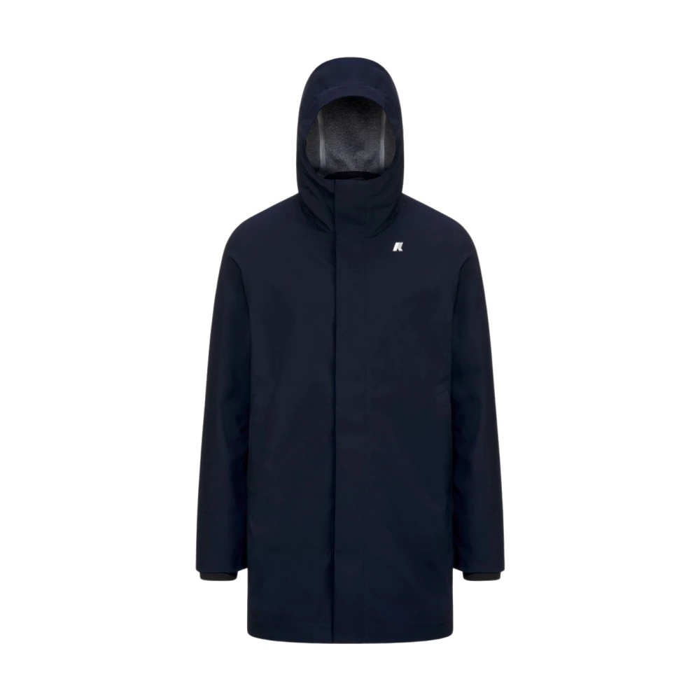 K-Way Herren Blau - Tommy Bonded Jersey - Jackets - Xl