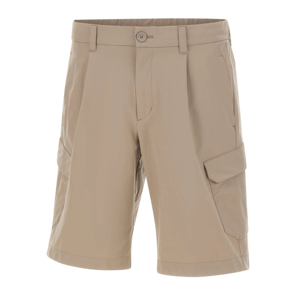Herno Herren Beige - Cargo-Shorts Mit Bundfalten - Shorts - L
