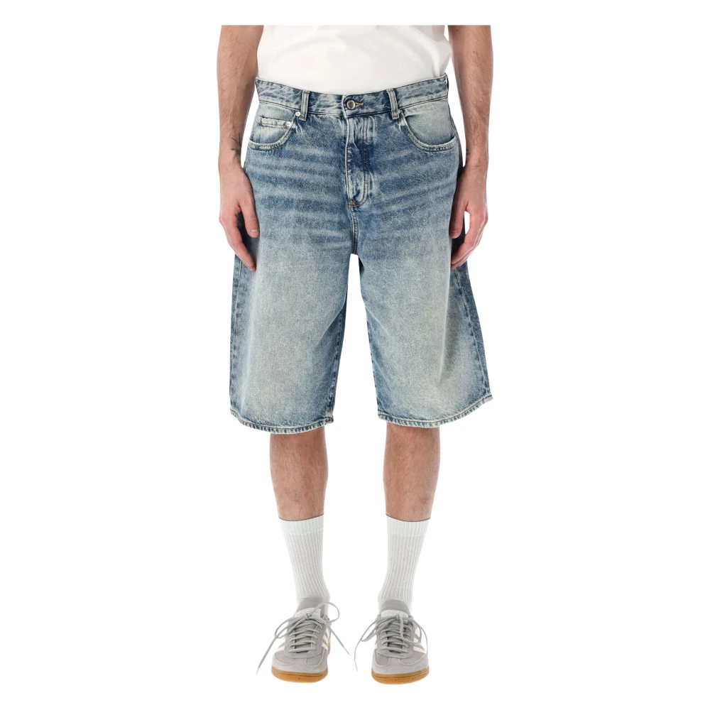 Icon Denim Herren Blau - Ned Baggy Short - Shorts - W31