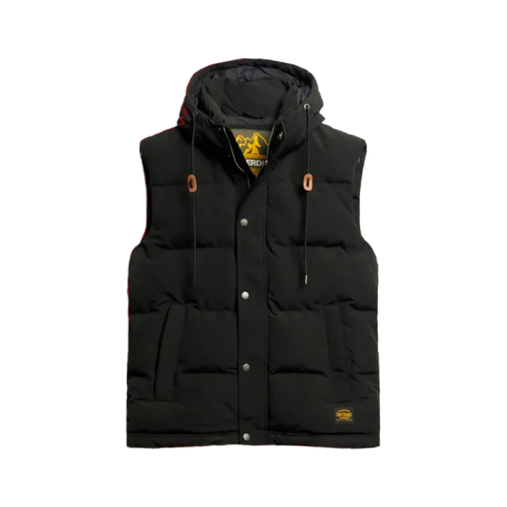 Superdry, Herren, Westen, Everst, Schwarz, (S) - Bild 5