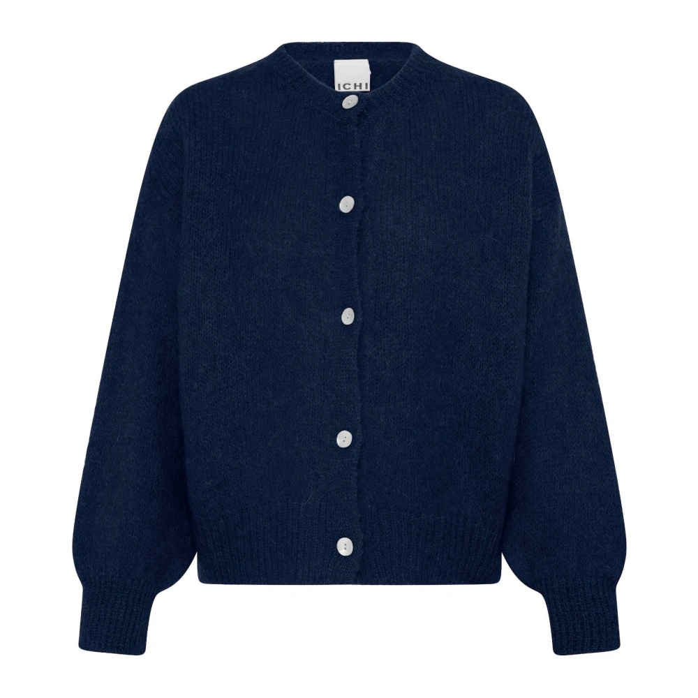 Ichi Damen Blau Strickjacke, Marita Ca2 - Bild 4