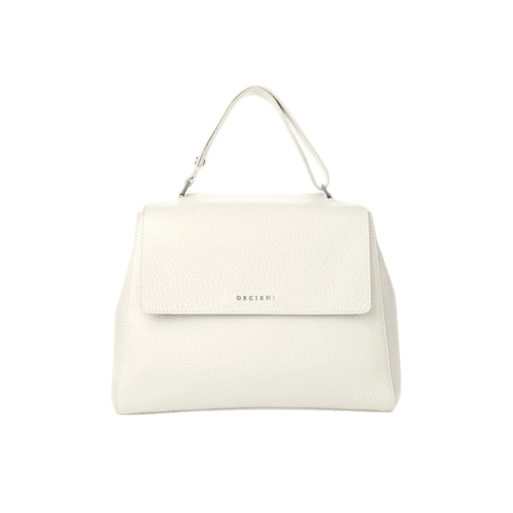 Orciani Damen Weiß - Sveva Medium Schultertasche - Bags - One Size