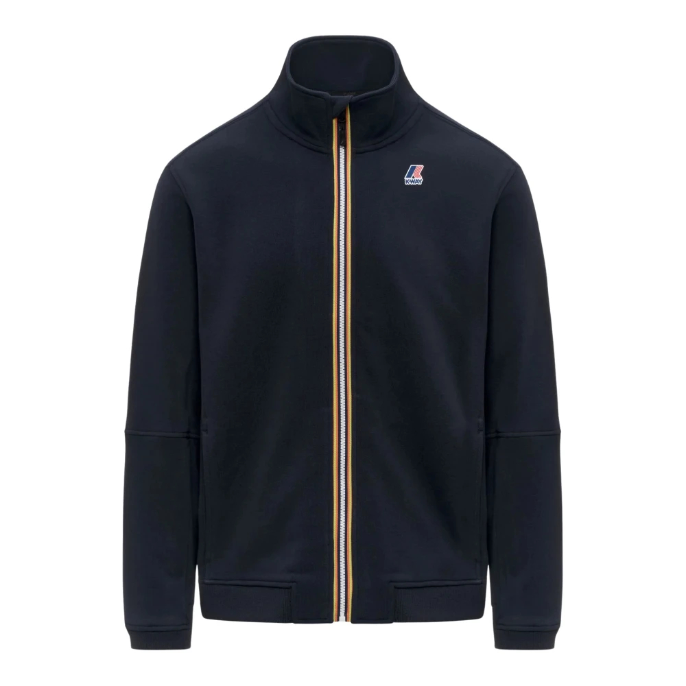 K-Way Herren Blau - Pepin Poly Cotton Jacke - Sweatshirts & Hoodies - M