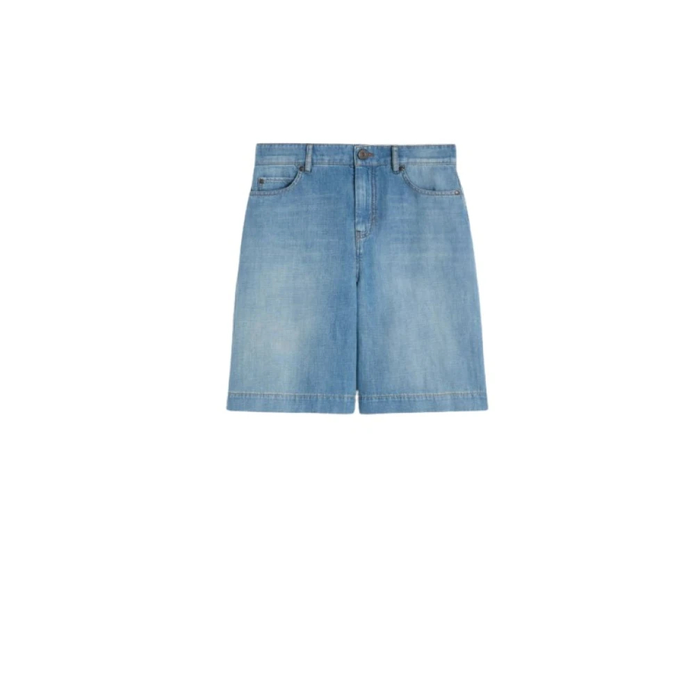 Weekend Max Mara Damen Blau - Wkdozono Bermuda-Shorts - Shorts - 2XS