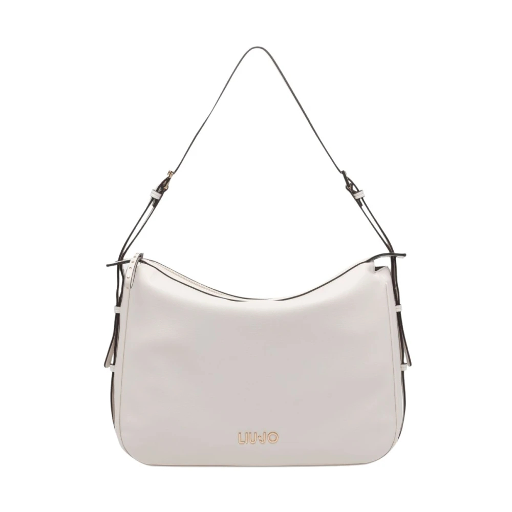 Liu Jo Damen Weiß - Logo Schultertasche - Bags - One Size