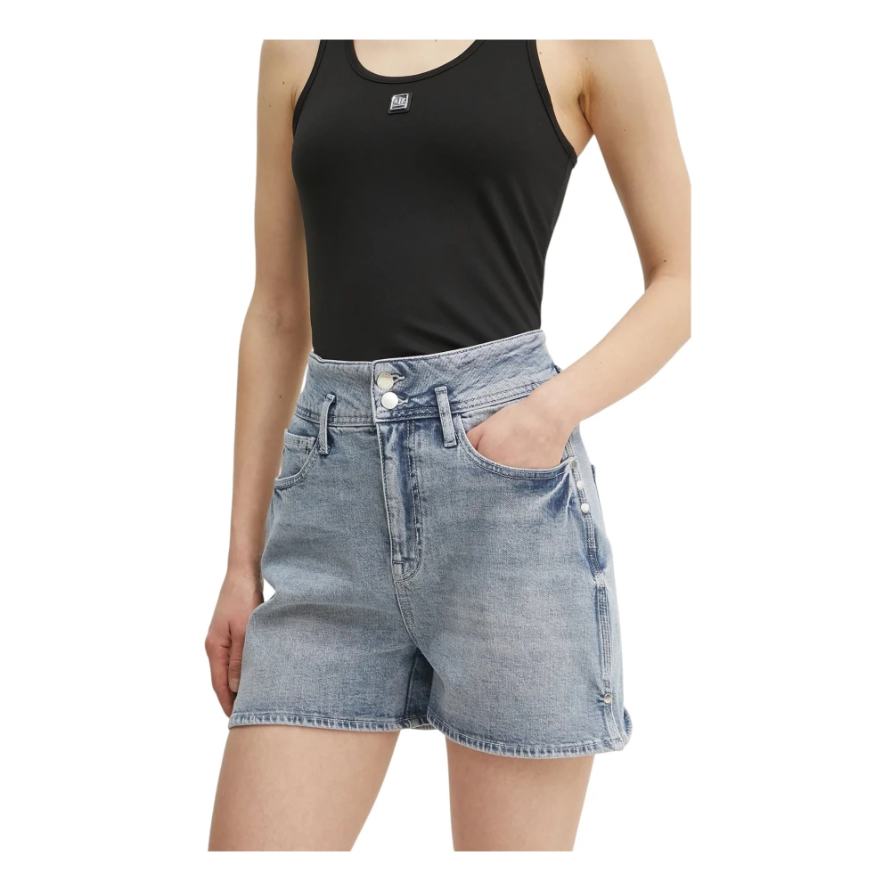 Emporio Armani Damen Blau - Denim Shorts - Shorts - W29