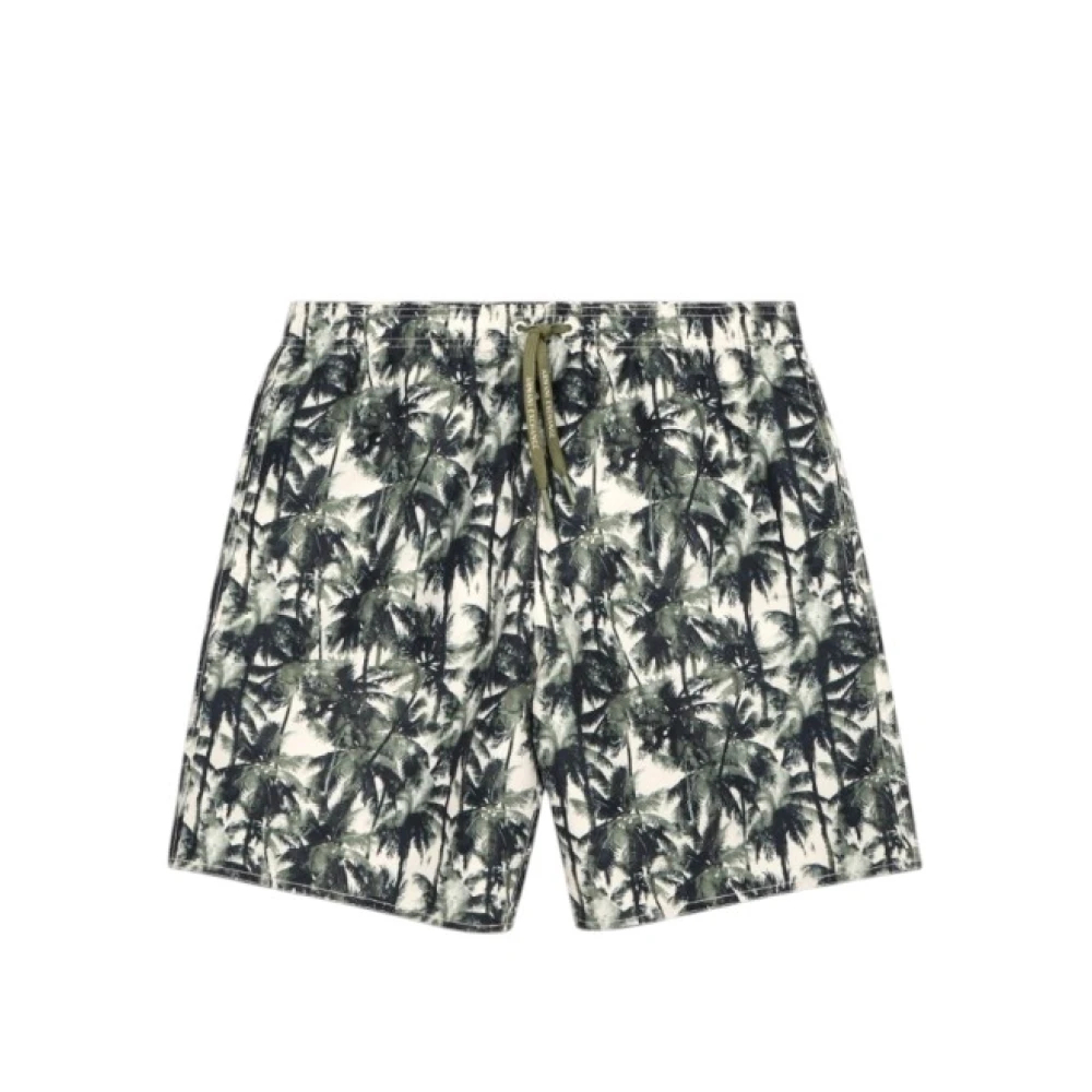 Armani Exchange Herren Multicolor - Beachboxer Badeshorts - Swimwear - Mehrfarbig - Xl