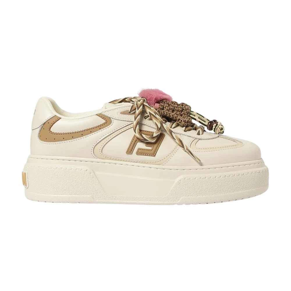 Fendi Damen Beige - Platform Sneakers - Shoes - 39 Eu