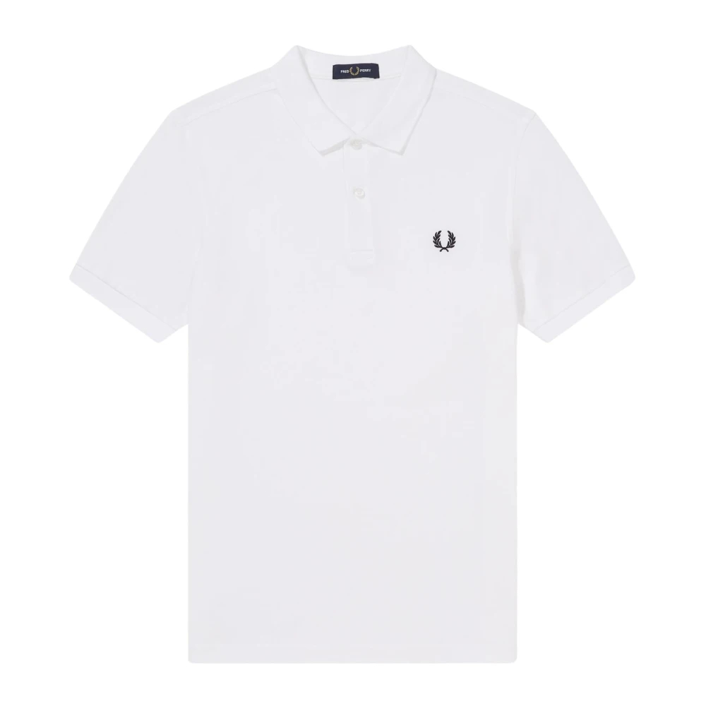 Fred Perry Herren Weiß Für M6000 Einfarbiges Es Poloshirt (Xxl), Lässig, Baumwolle, Kurzarm - Bild 15