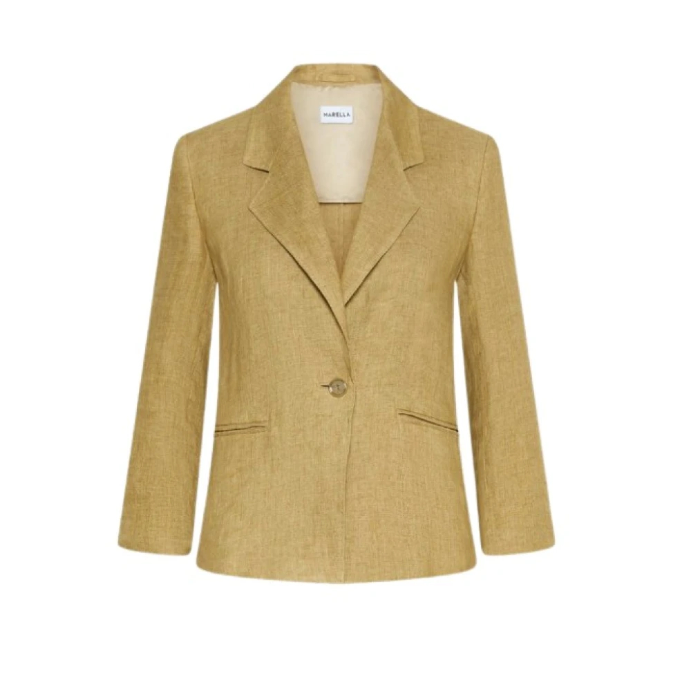 Marella Damen Grün - Cardato Blazer - Jackets - 2XS