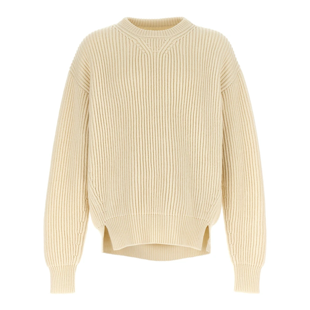 Jil Sander Herren Weiß - Chunky Sweater - Knitwear - M