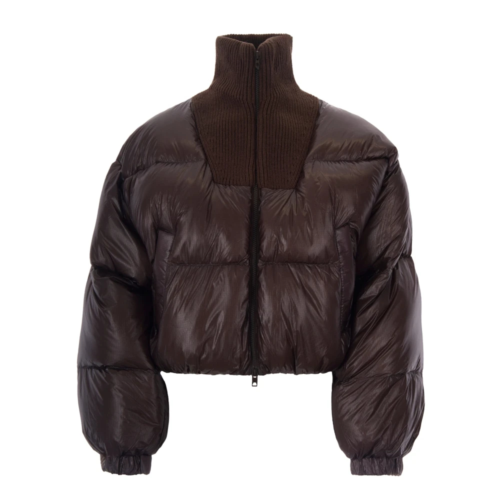 Diesel Damen Violett - Cropped Quilted Jacket - Jackets - Lila - 2XS