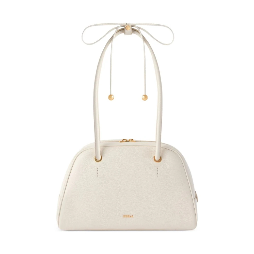 Furla - Poppy Handtasche - Bags - Damen - Weiß - One Size