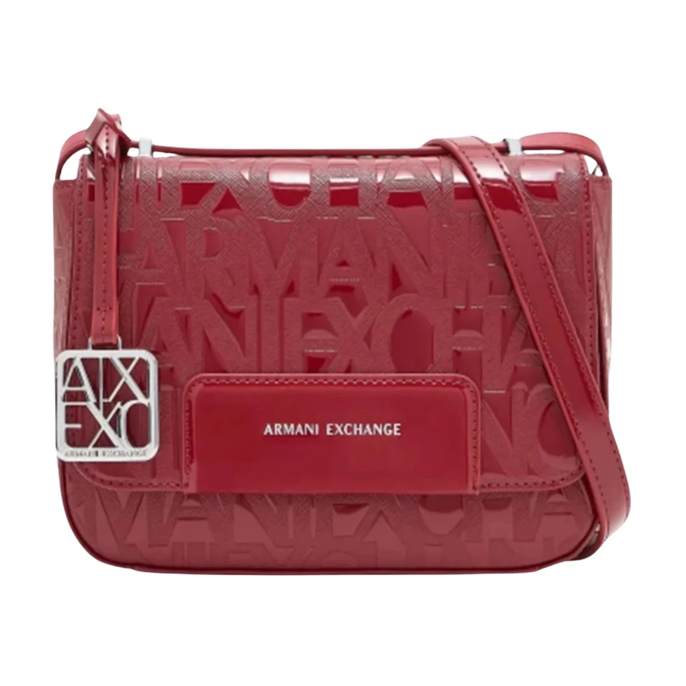 Armani Exchange - Messenger Bag - Bags - Damen - Rot - One Size