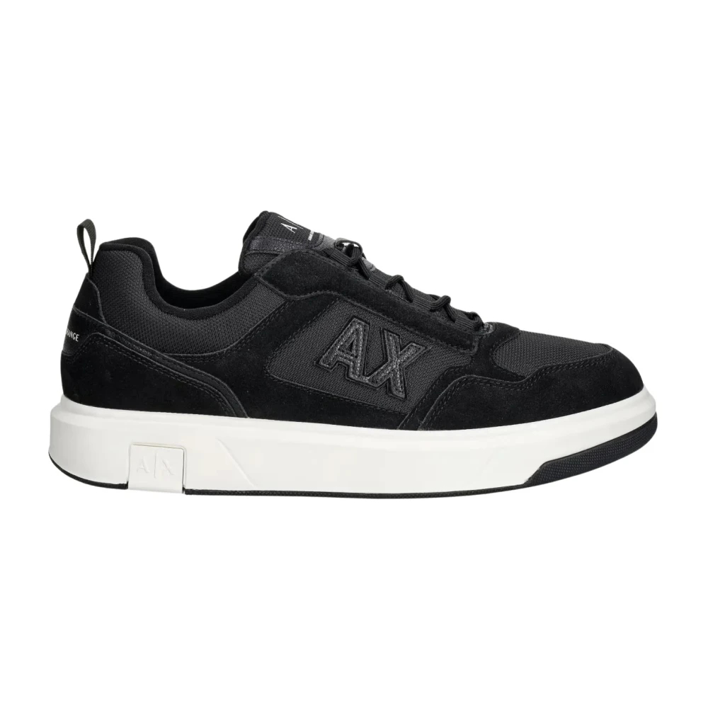 Armani Exchange Herren Schwarz Sneakers Xm003649 Uc001 - Bild 4