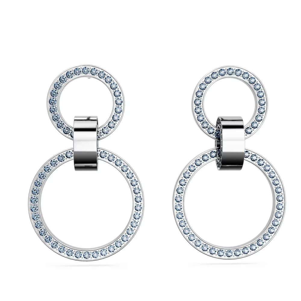 Swarovski - Dextera Ohrstecker - Accessories - Damen - Blau - One Size