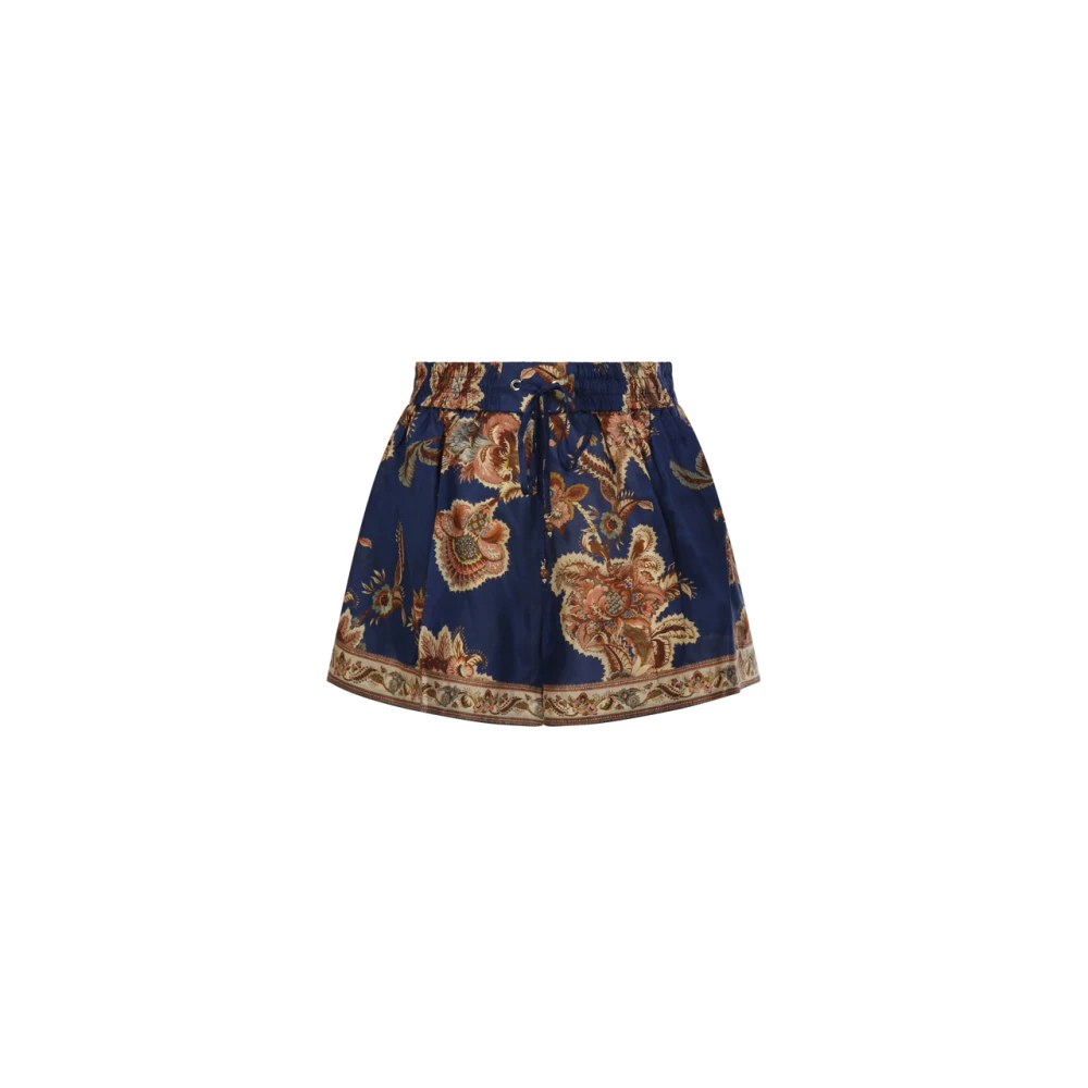 Zimmermann Aster Silk Printed Shorts - Bild 6