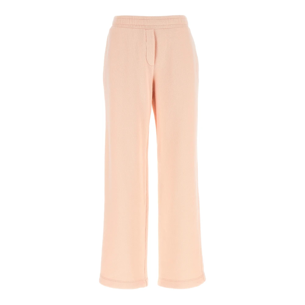Dolce & Gabbana Damen Rosa - Honeycomb Cotton Joggers - Trousers - Xs