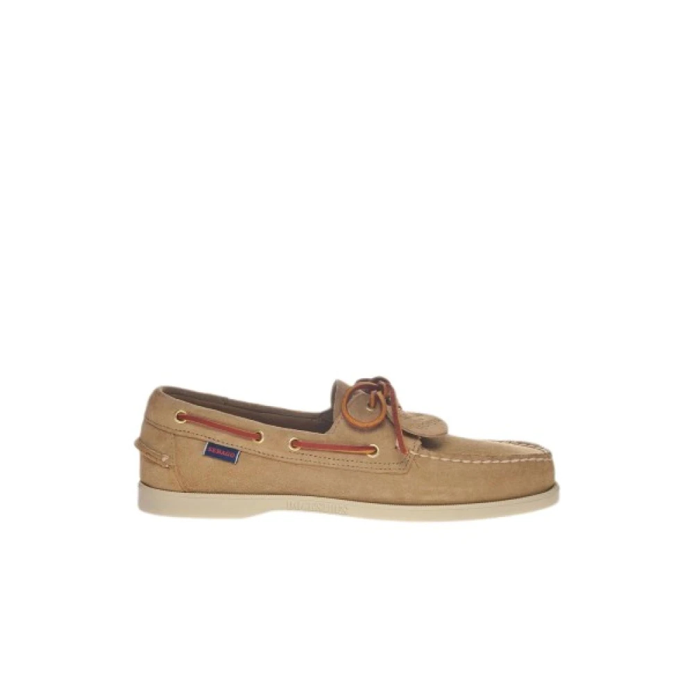 Sebago Herren Taupe, Leder Für 78123Gw Portland Artisan Ox Taupe Portland Artisan Ox Leder Bootsschuhe (43), Flach, Schnürung, Lässig - Bild 5
