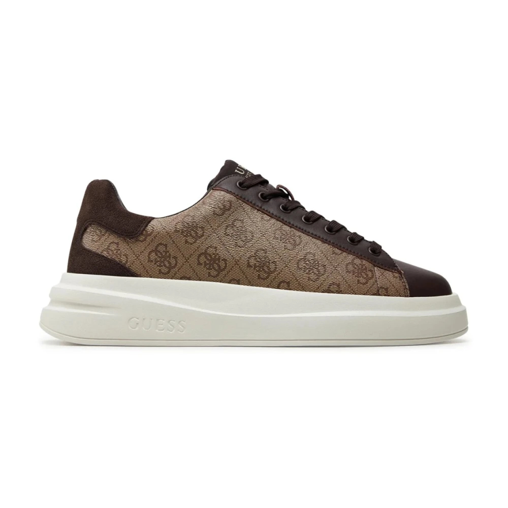 Guess Herren Beige Baskets Elba - Bild 10