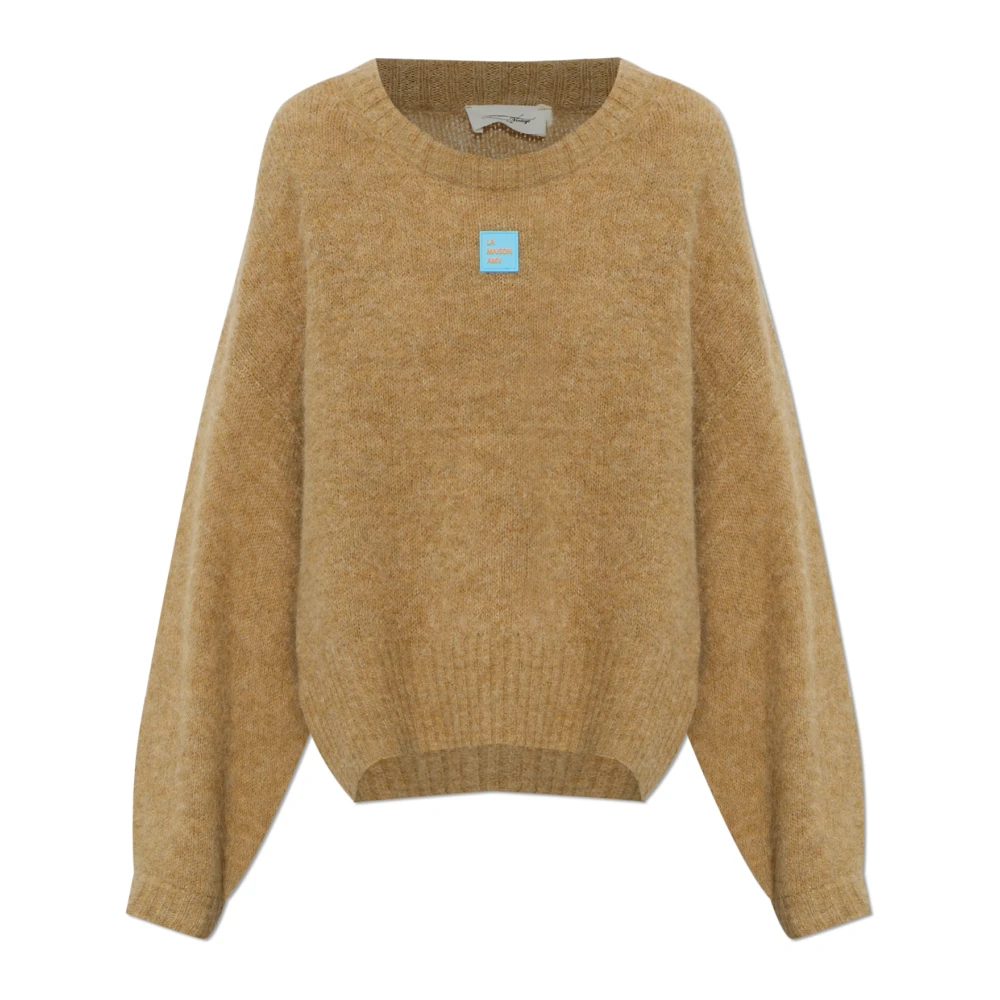 American Vintage Damen Braun - East Oversize Sweater - Knitwear - S