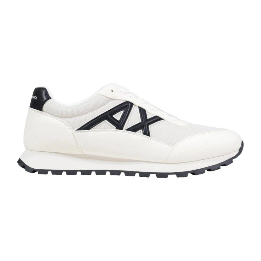 Armani Exchange Herren Creme Sneakers Xm001960 M0017 - Bild 3
