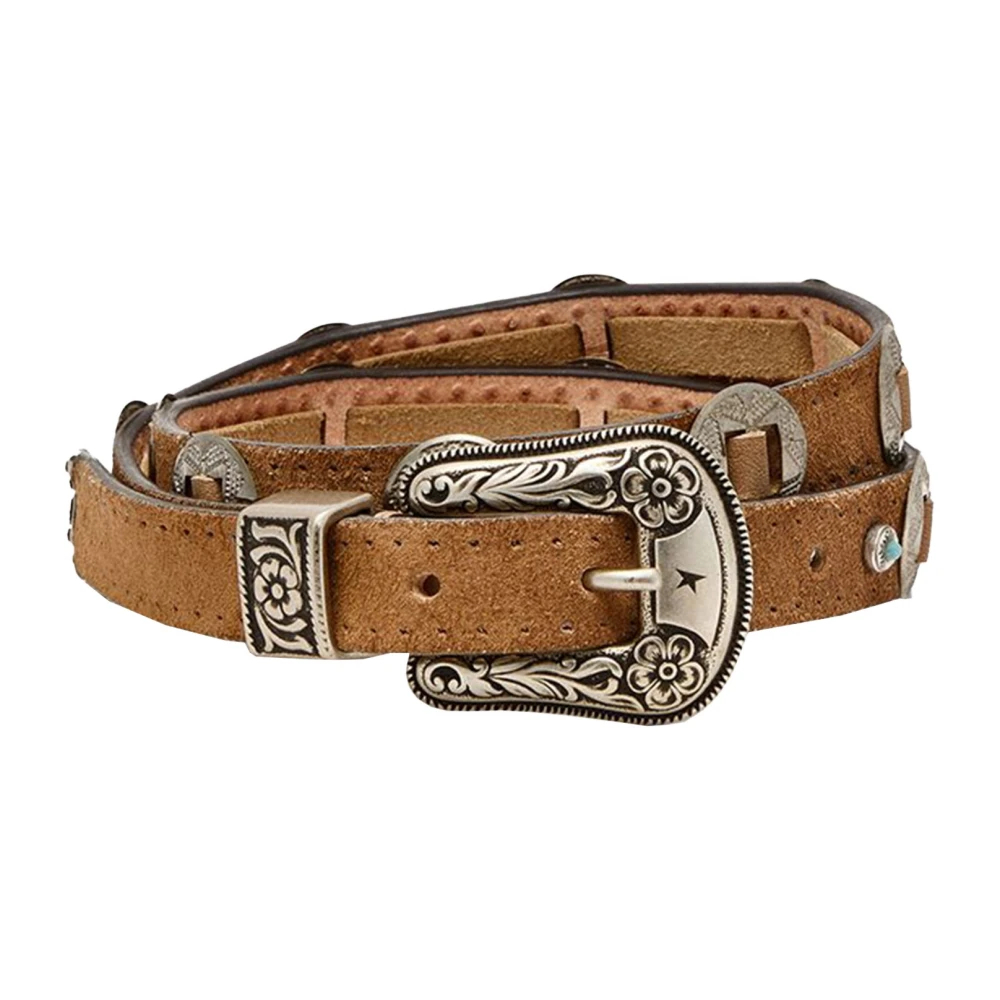 Golden Goose Damen Beige - Thin Lace Belt - Accessories - 90 Cm