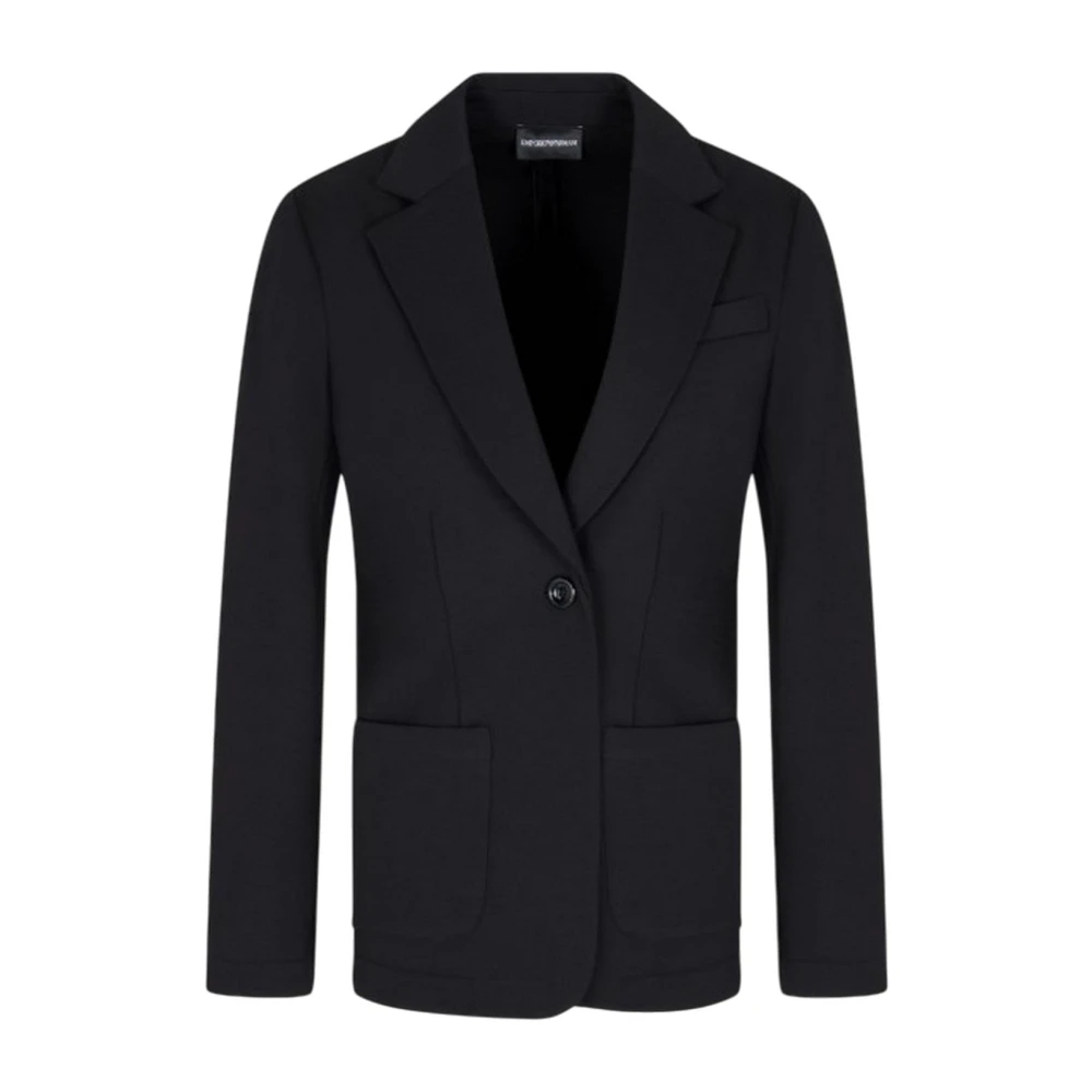 Emporio Armani Damen Schwarz - Blazer - Jackets - K - L