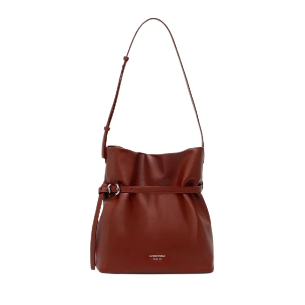 Emporio Armani Damen Braun - Schultertaschen - Bags - One Size