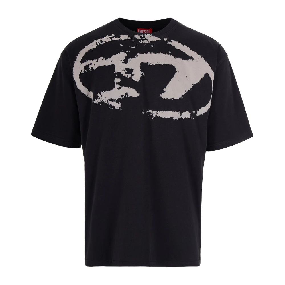 Diesel Herren Schwarz - T-Boxt N14 T-Shirt - Tops - K -Xl