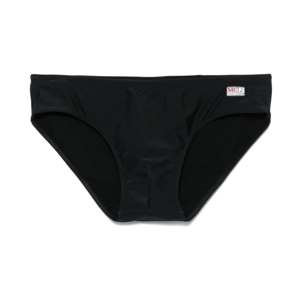 Mc2 Saint Barth Herren Schwarz - E Meer Kleidung Mit Logolabel - Swimwear - K - L