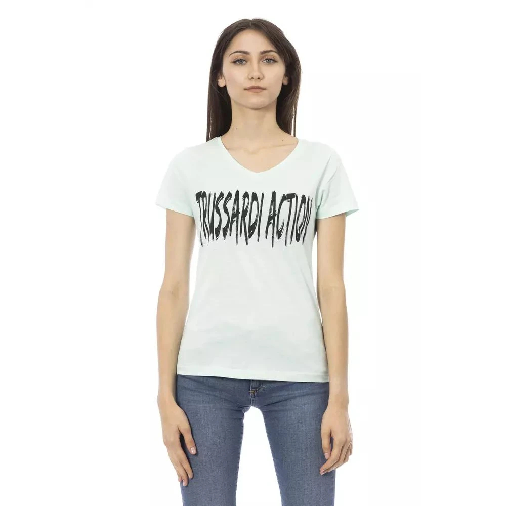 Trussardi Action, Damen, Shirts, 2Bt26, Blau, (S) - Bild 6