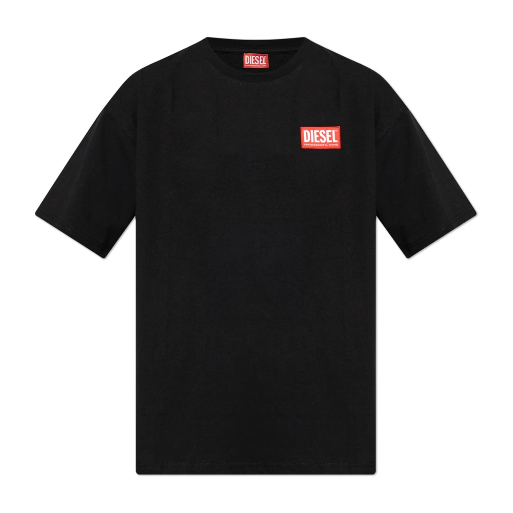 Diesel Herren Schwarz - T-Boxt-Lab T-Shirt - Tops - K - L