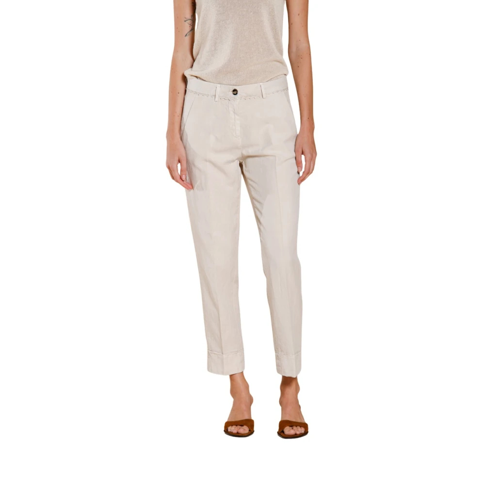 Mason's Damen Weiß - New York Carrot - Trousers - Xs