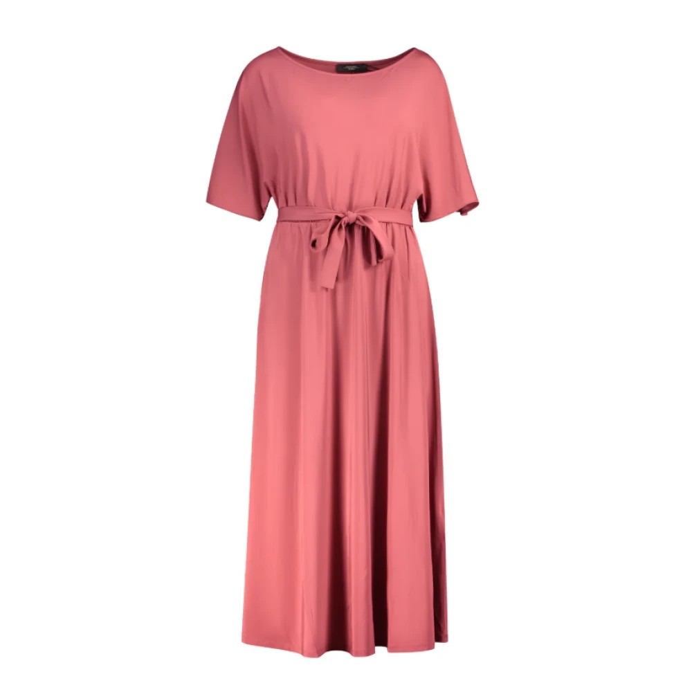 Weekend Max Mara Damen Rot - Wkddivo Midi Kleid - Dresses - L