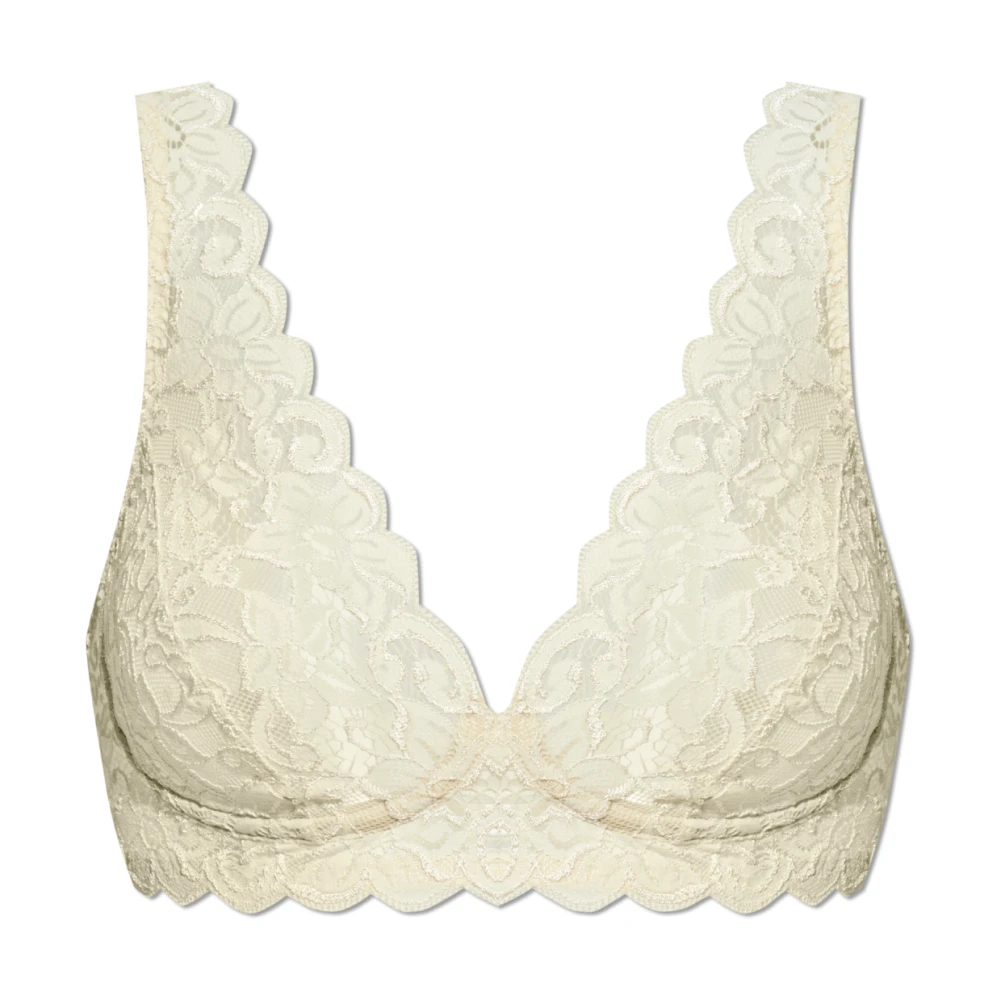 Hanro Damen Beige - Spitzen-Bh Aus Der Moments Kollektion - Underwear - 80C Eu