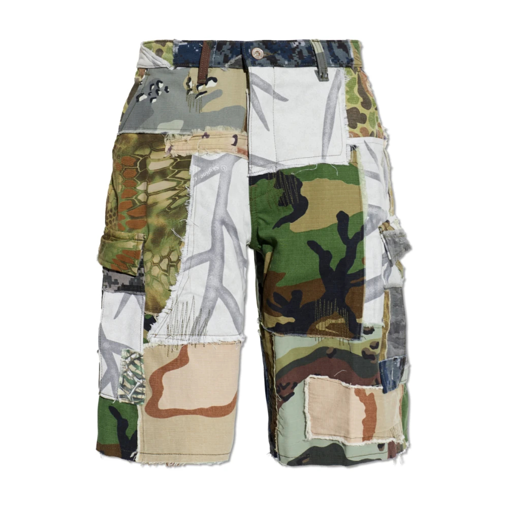 Gallery Dept. Herren Multicolor - Retouche Camo Patchwork Kenzie Shorts - Shorts - Mehrfarbig - W31