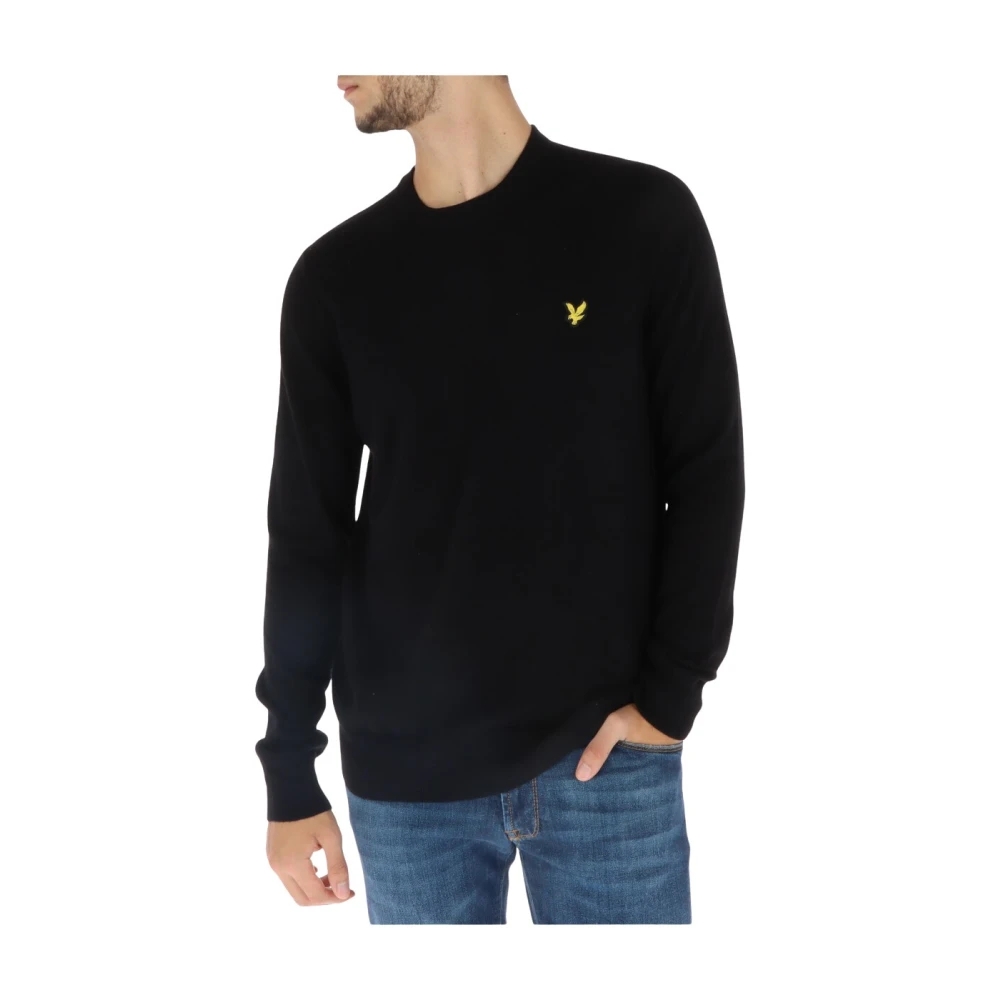 Lyle & Scott , Herren, Strickwaren, Schwarzk, L - Bild 9