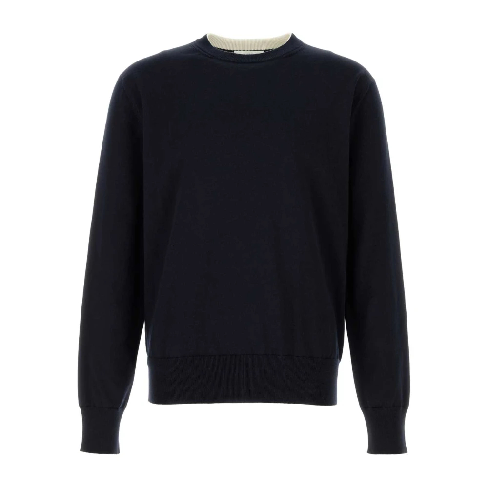Jil Sander Herren Blau - Baumwollpullover - Knitwear - Xl