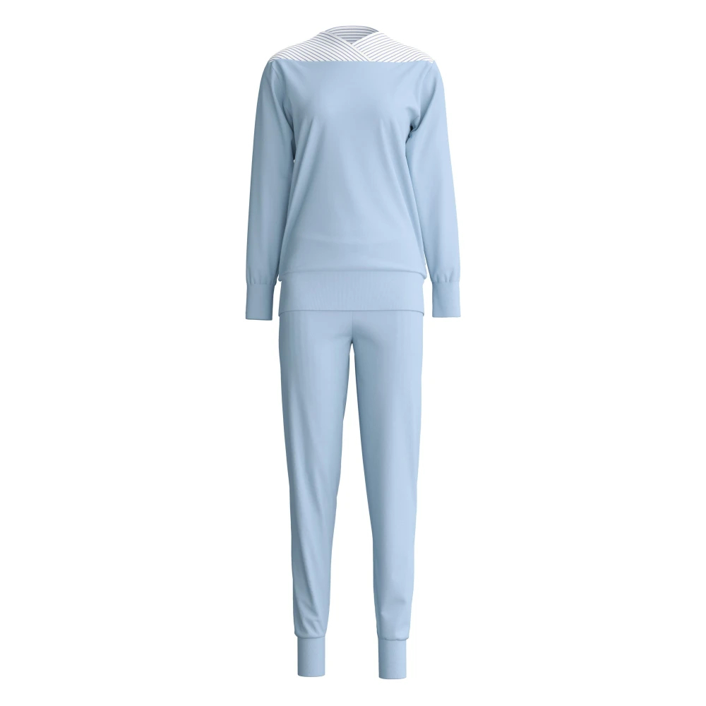 Calida Damen Grau Soulmate Bündchen-Pyjamafür M, Sanfte Silhouette Mit Klarer Form Und Feinem Detail - Bild 7