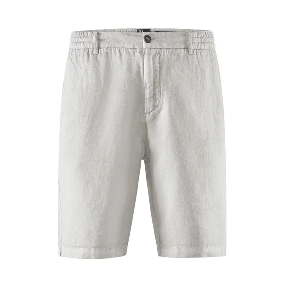 Bomboogie Herren Weiß - Bermuda - Shorts - M