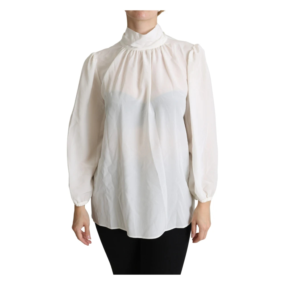 Dolce & Gabbana Damen Weiß - Blusen - Blouses & Shirts - L