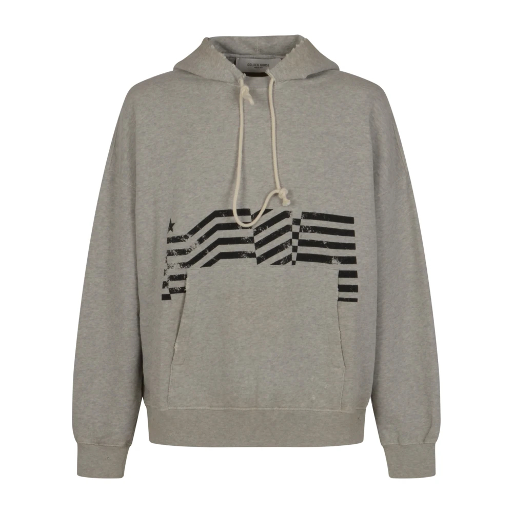 Golden Goose Herren Grau - Journey Hoodie - Sweatshirts & Hoodies - L