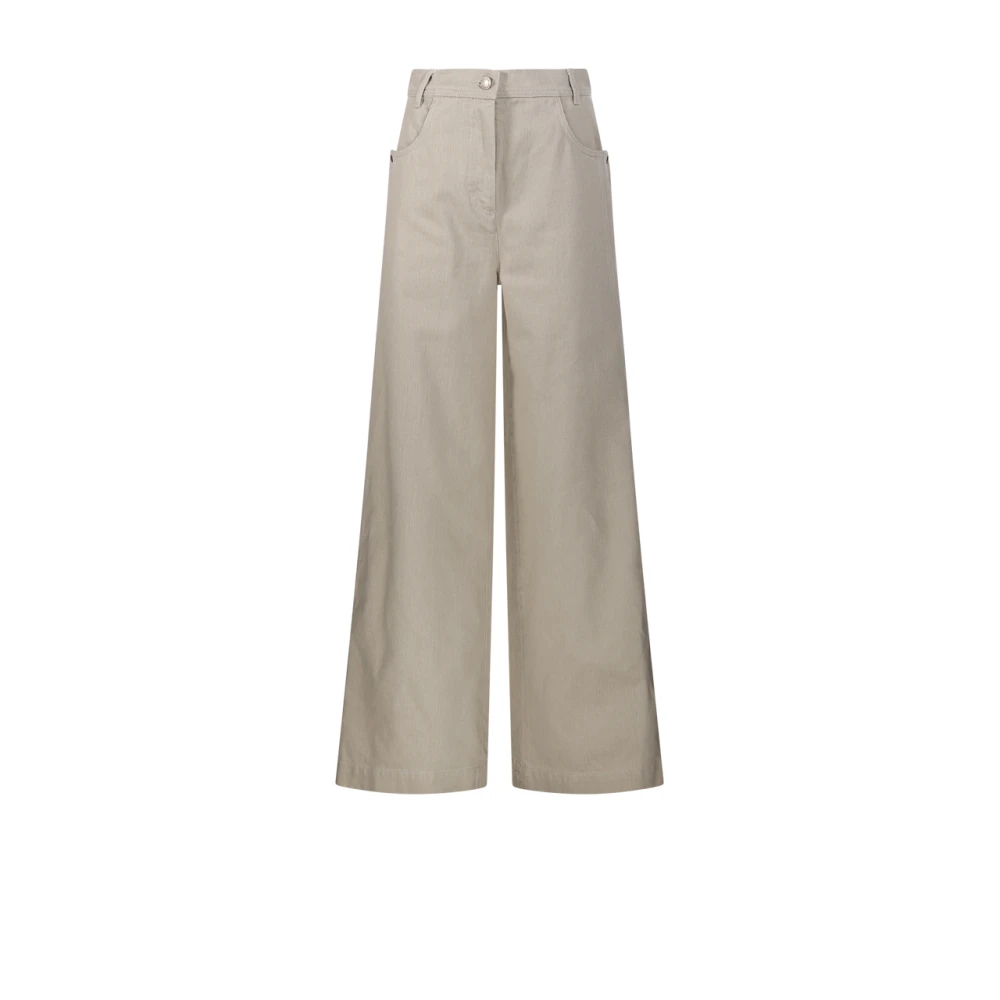 Max Mara , Damen, Hosen, Beige, M - Bild 3