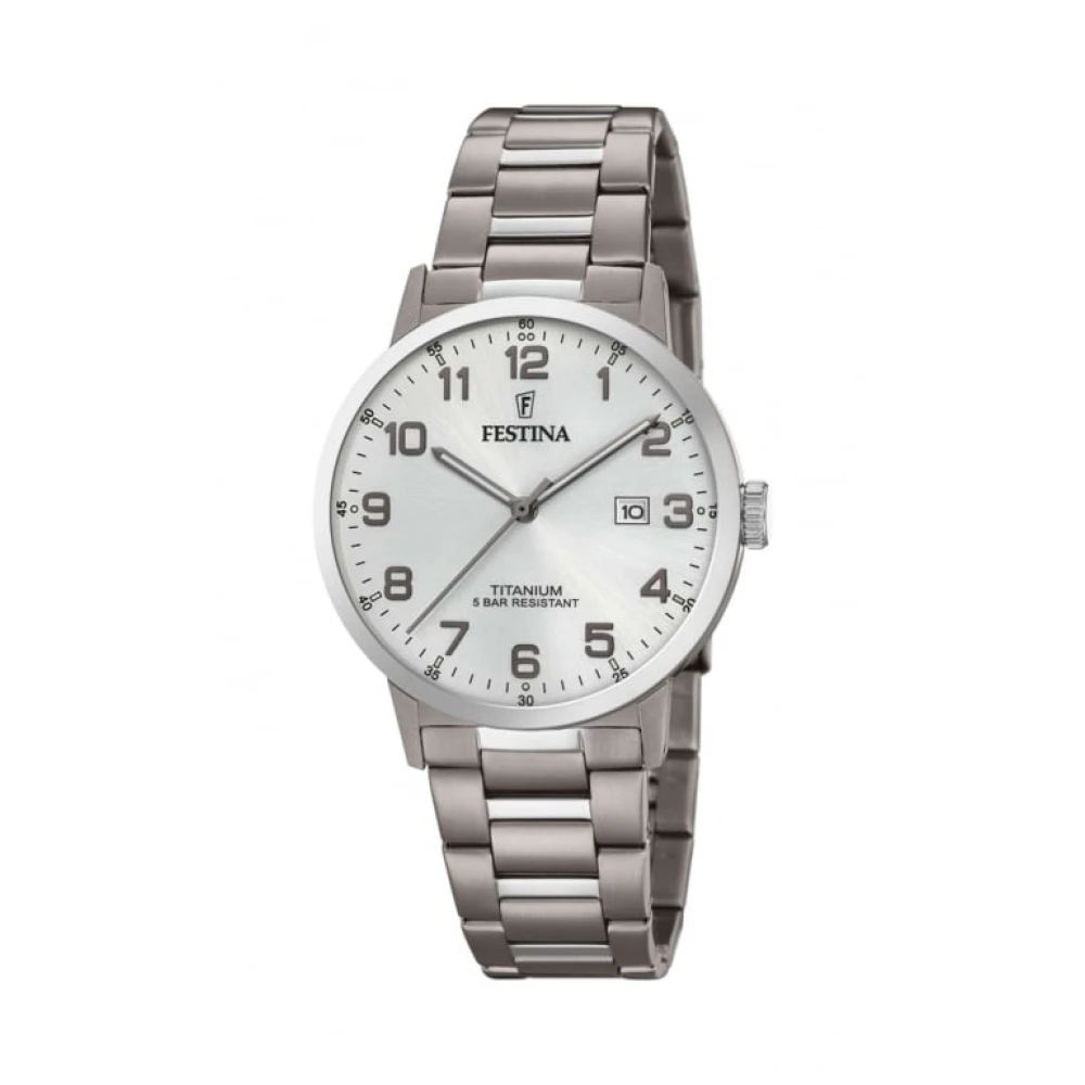 Festina - Titanium Uhr - Accessories - Unisex - Grau - One Size