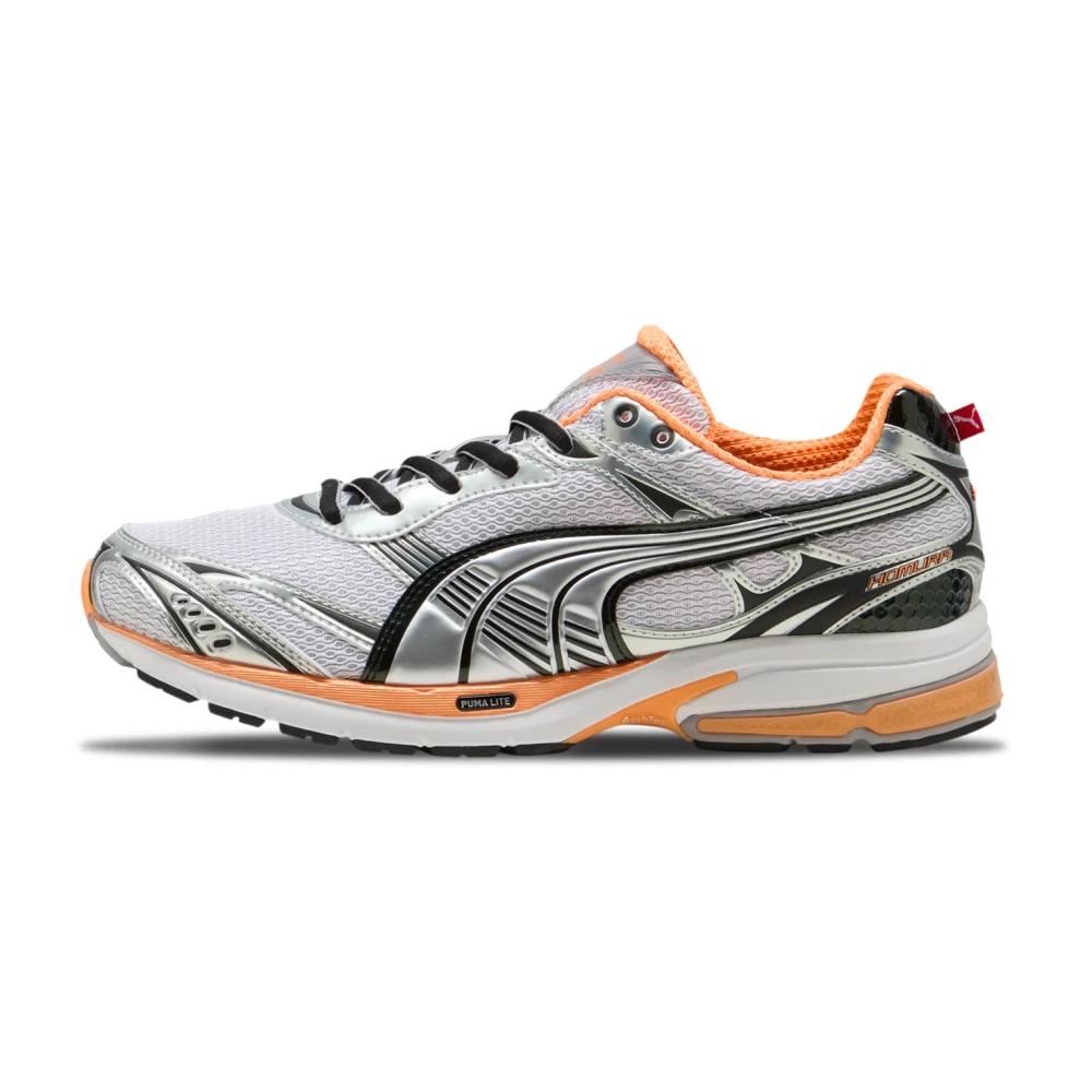 Puma Herren Grau Homura Og+ Sneakers Matte Silver / Heat Fire Größe 9 - Bild 10