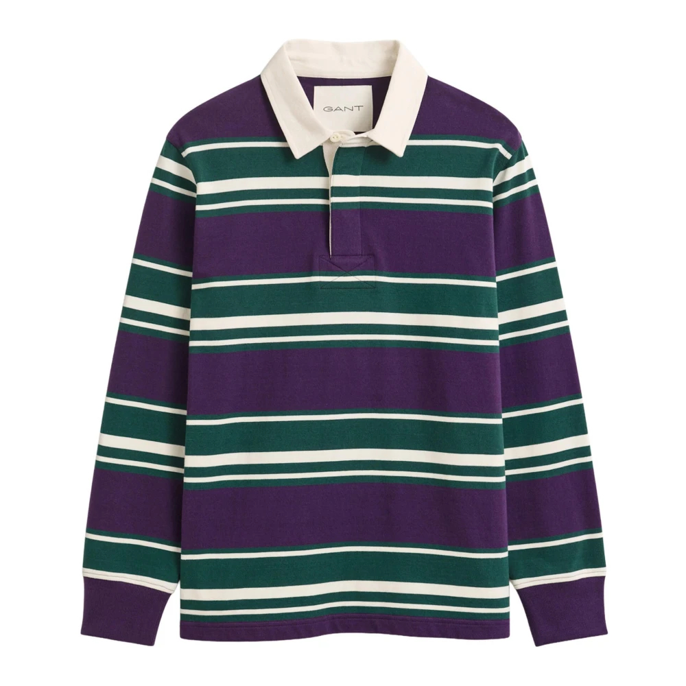 Gant Herren Muscadine Grape Gestreifter Heavy Rugger (M) - Bild 5